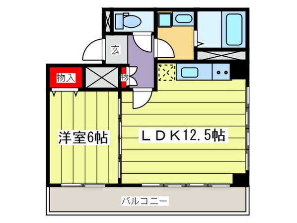 ルミナス北山の物件間取画像